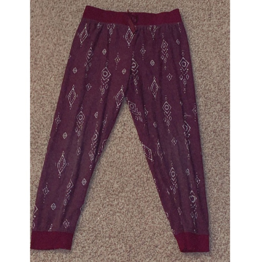 Maroon Joggers